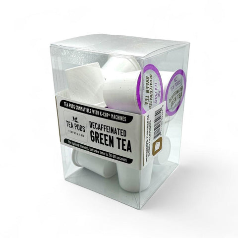 Decaffeinated Green tea pods K-Cup compatible